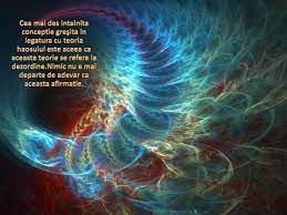 Teoriei haosului · atractori clasici si stranii · determinism si impredictibilitate · determinism si predictibilitate. Teoria Haosului 2