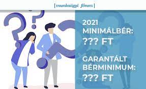 A minimálbér nyári emelése nem jár a cégeknek többletköltséggel. Minimalber Garantalt Berminimum 2021 Nincs Megallapodas