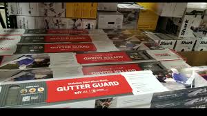 I was sold a bill of goods. Costco Rain Gutter Guard Stainless Steel Easy On Gutterguard Diy Kit 69 Youtube