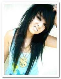 Layered long hairstyles with a lot of volume is also another option to achieve punk rock look. 8 Long Scene Haircut Ideas Scene Haircuts Emo Hair Scene Hair