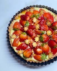 Crostata crema pasticcera e fragole. Crostata Con Fragole E Crema Pasticcera Anna The Nice