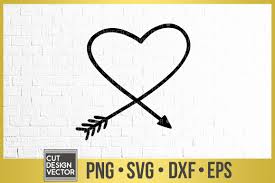 Download free 2,729 splitting arrow vector icons! Heart Shaped Arrow Svg 303602 Svgs Design Bundles