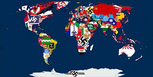 Flag Map Of Man In The High Castle Contains Swastikas Maninthehighcastle High Castle British Empire Flag Character Design Inspiration