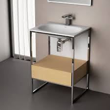Tous les styles et coloris de meubles dont vous avez besoin sont chez espace aubade ! Meuble Salle De Bain De 60 Cm Bambou Frame
