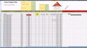 Chart Gantt Effort Cost Youtube