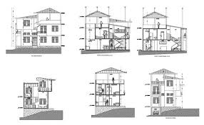It is our prime goal to provide those special, small touches that make a home a more comfortable place in which to live. Dwg File Of 2 Storey House With Elevation Elevation Drawing Autocad Bungalow