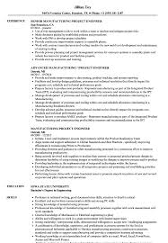 To join a reputable firm in the position of an engineering manager. Manufacturing Engineer Job Description