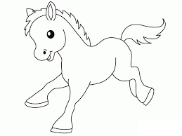 Teach your kid about this grand animal using these 48 free printable coloring pages. Baby Horse Coloring Page Free Printable Coloring Pages For Kids