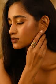 Anillo de serpiente de latón bañado en oro: joyería bohemia de reptil hecha  a mano