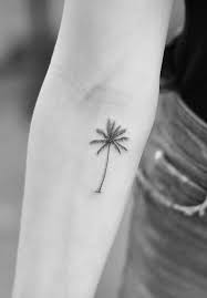 Like any other tattoo design, palm tree tattoos also represent unique meanings. Minimalist Palm Tree Tattoo C Tattoo Artist Dragon Dragonart Nyc Palm Tattoos Palm Tree Tattoo Tree Tattoo