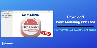 If you follow all the below processes carefully i am pretty sure you can easily bypass the frp lock from your phone. Download Easy Samsung Frp Tool V2 Supported All Samsung Phones