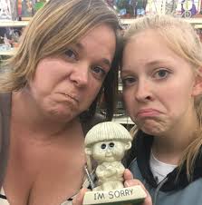 Faux bronze Howdy Doody Buddha figurine