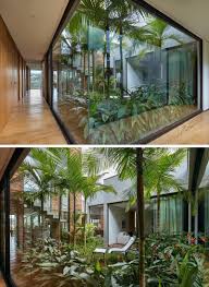 Portion of rustic house with courtyard, source and land rorà about 50 minutes from turin, we offer for sale a portion of a rustic mount. This Modern House Has An Internal Garden Positioned In The Middle Of The Home Creating A Centerpiece That Garden Architecture Interior Garden Courtyard House