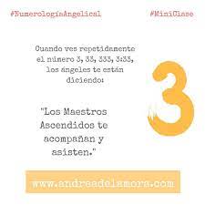 Si Quieres Conocer El Significado De Otros Numeros Por Favor Revisa Mis Publicaciones Anteriores En Andrea Delamora Sabiduria Espiritual