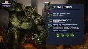 Wallpaper abyss abomination (marvel comics). Marvel Future Fight On Twitter Abomination Makes A Disastrous Entrance Into Marvelfuturefight S V620 Update What Are Your Thoughts On The Monstrous Behemoth Https T Co 82ipzre5ac