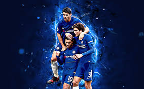 You can download 1024*682 of álvaro morata clothing now. Download Wallpapers Alvaro Morata Eden Hazard Marcos Alonso Abstract Art Chelsea Fc Soccer Morata Hazard Alonso Premier League Footballers Neon Lights Besthqwallpapers Com Funny World