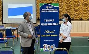 Bahagian sri aman, jalan hospital, sri aman: 37 000 Individu Di Sri Aman Terima Vaksin Fasa Kedua