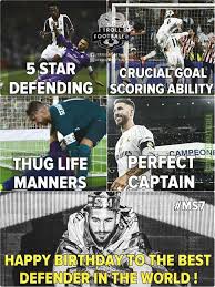 Sa priorité était de poursuivre avec le club merengue mais il n'est pas parvenu à s'entendre avec son. Happy Birthday Sergio Ramos Troll Football