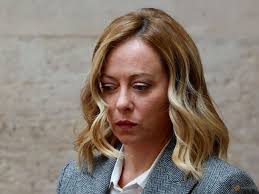 Italy's Meloni pays visit to exhibition