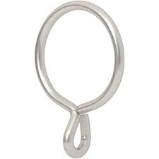 Amazon Com Coideal Curtain Ring Loop 10 Pack Heavy Duty Metal Drapery Eyelet Round Curtain Rings For Hook Pins Windows Curtains With Rings Curtains Drapery