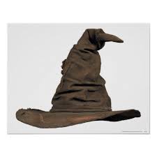 Harry Potter Spell Sorting Hat Poster Zazzle Com In 2020 Sorting Hat Harry Potter Spells Harry Potter Outfits