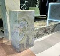 Lounge Center Decoration Furniture Natural Stone Green ...