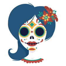 Day Of The Dead Woman Mask Ad Sponsored Ad Dead Woman Mask Day Day Of The Dead Woman Drawing Frames Graphic Image