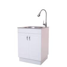 This vetta laundry utility cabinet and vanity has everything you need to give your laundry room, shop or mudroom a sophisticated look. Kitchen Bath Fixtures X 23 In X 31 In Stainless Steel Countertop Laundry Utility Sink And Cabinet All In One 26 In Tools Home Improvement Pkppplantation Com My