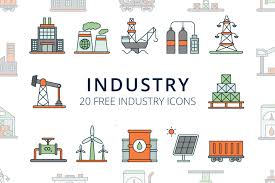 Free Industry Vector Icons Ai Svg And Png Icons Fribly Free Icon Set Vector Free Free Icons