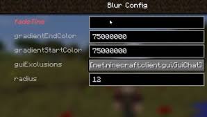 The best quality and size only with us! Blur Mod 1 17 1 1 16 5 1 15 2 1 14 4 Faded Screen Minecraft