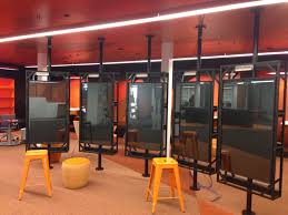 Deakin University Library Waterfront Campus Opening November 2013 Nec Touchscreen Digital Display Screens Wall