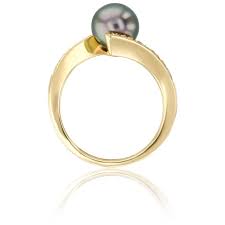 Ici, vous trouverez votre bijou. Bague Cape Katmai Perle De Tahiti Et Or Jaune 18k De La Marque Porchet Ocarat