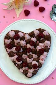 Gateau De Saint Valentin Au Chocolat Et Framboises Amandine Cooking Gateau Saint Valentin Alimentation Gateau