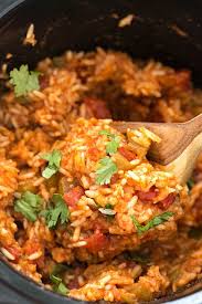 Slow Cooker Mexican Rice Spanish Rice Gal On A Mission Recipe Mexican Rice Recipes Spanish Rice Recipe Recipes