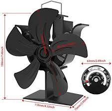 Mogu se upotrijebiti za manje nape, roštilje i svugdje tamo gdje je njegova količina zraka i tlaka dovoljna, a postoji potreba za otpornost na visoku temperaturu do maksimalno 200°c. Stromloser Ventilator Fur Kamin Holzofen Ofen 5 Flugel Rotorblatter Kamin Ventilator Ofenventilator Feuerstelle Kaminofen Ofen Fan Feuerstelle Ventilator Ofen