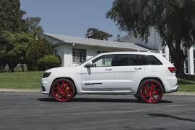 Black And White Jeep Compass 2020 Forgiato Wheels Jeep Grand Cherokee Track Hawk On Forgiatos Jeep Grand Cherokee White Jeep Grand Cherokee Jeep Grand