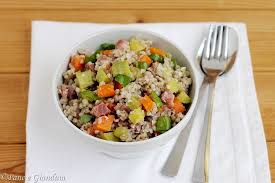 Per preparare l'insalata di grano saraceno con tonno e verdure, iniziate proprio dal grano saraceno. Insalata Di Grano Saraceno Con Basilico E Limone Pane E Gianduia