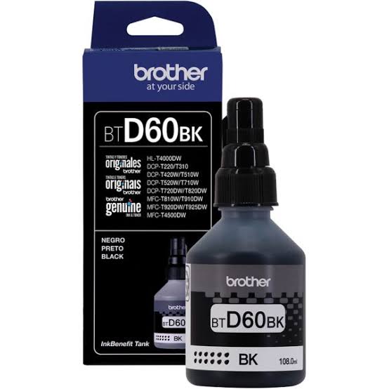 TINTA BROTHER BTD60BK NEGRO