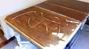Do you have a piece of furniture that needs some refinishing love, but ok, i know i said a table in 1 hour, but i'm doing two tables in 2 hours, so it will all even out doing one individually could take you an hour and 15. Learn From My Mistakes How Not To Refinish Your Dining Table Today S Homeowner