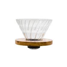 Hario 2 Cup V60 Wood Glass Coffee Dripper In 2020 Wood Glass Coffee Dripper Coffee