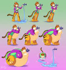 Taffy vs The Faucet! by Tina-Little-Bird! by BalloonPrincess -- Fur  Affinity [dot] net
