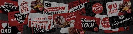 Once there, click on check gift card balance button. Famous Dave S Sign Up Famous Dave S Bbq Restaurant