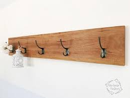 Sold Aimee Australian Timber Wall Mounted Coat Rack Hooks Racks Clothing Clothes Hook Bedroom Key Hanger Wooden Hooks Unique Hat Recycled Wall Mounted Coat Rack Timber Walls Coat Rack Hooks