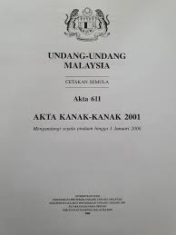 Akta kanak kanak 2001 isu isu perundangan. Lokman Hakim Akta Kanak Kanak 2001 Seksyen 17 H Facebook