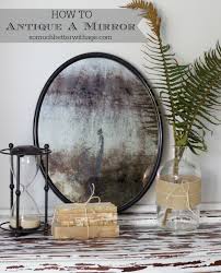 In this lesson learn the first part of the process: 10 Tutorials On How To Antique A Mirror So Much Better With Age