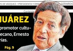 MURIÓ ERNESTO JUÁREZ