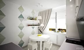 This color complements the dark wooden beams on the ceiling. Types Of Simple Small Dining Room Designs Combined With Minimalist And White Color Decorating Ideas In It Roohome