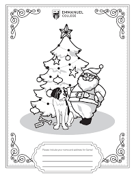 Click a picture below for the printable christmas coloring page: 2020 Christmas Coloring Contest Emmanuel College Emmanuel College Boston