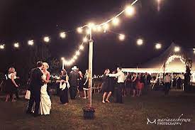 Outdoor Wedding Lighting Wedding Lights Garden Wedding Decorations