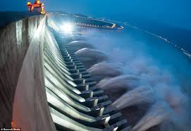 Breathtaking Force World S Most Powerful Dam Opens In China As Gushing Water Generates The Same Power As Fifteen Nuclear Reactors Three Gorges Dam Hydroelectric Dam Dam